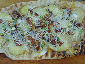 Grilled Potato Flatbread