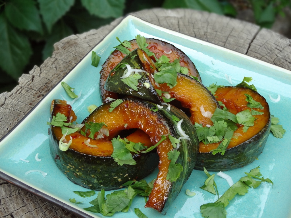 Dashi Braised Kabocha