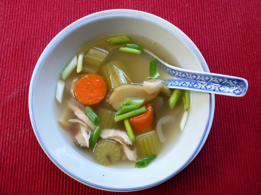 Soup remedy for a cold