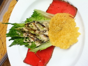 Ahi Caesar Salad