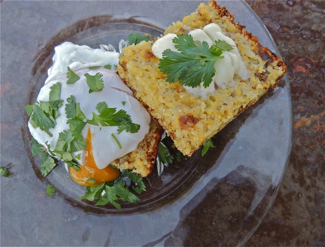 Cornbread with Chorizo