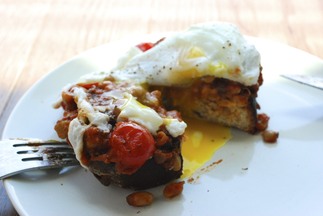 Spiced-Up Bean Toast