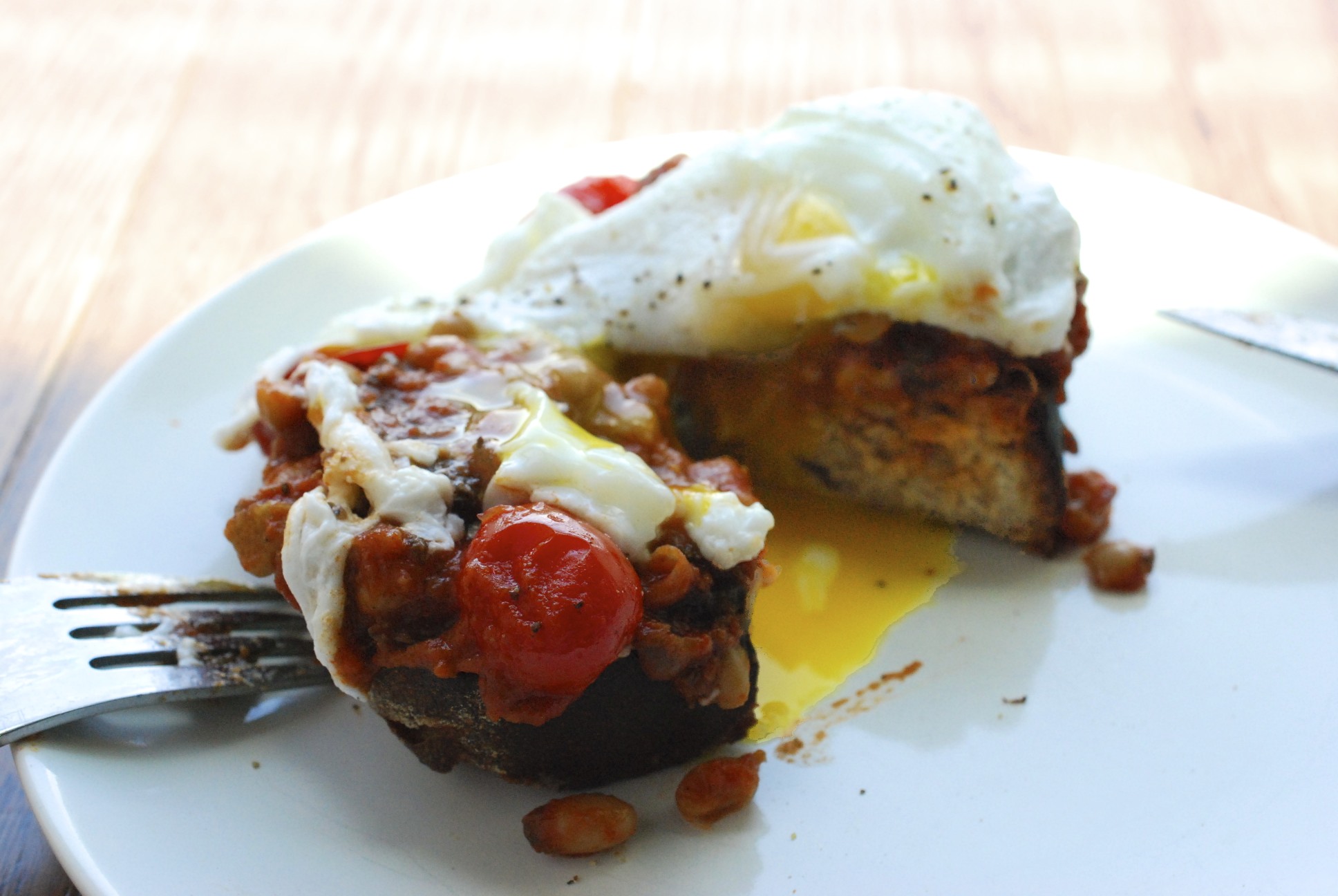 Spiced-Up Bean Toast
