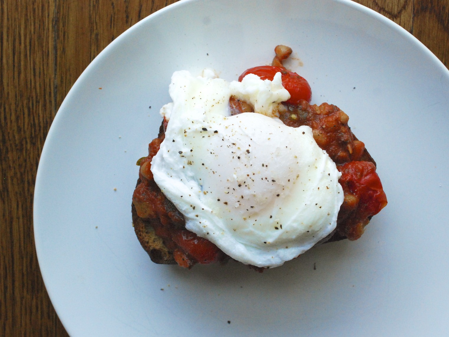 Spiced-Up Bean Toast