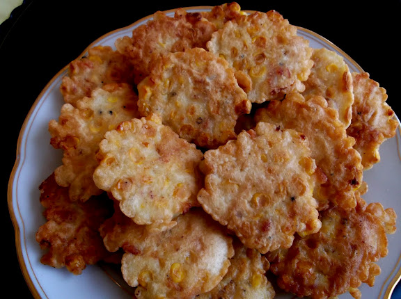 Fresh Corn and Crawfish Tail Meat Fritters