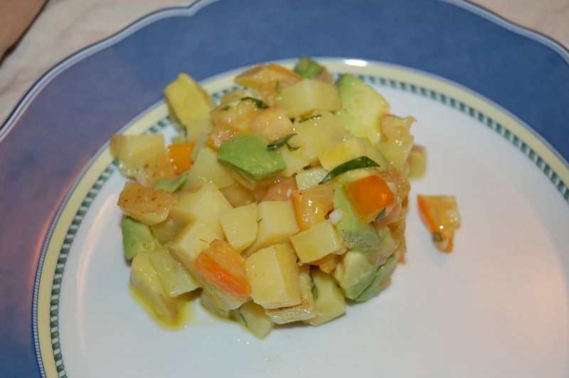 Potato-Tomato-Avocado Tango