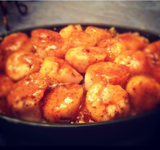 Apricot-Dijon Glaze