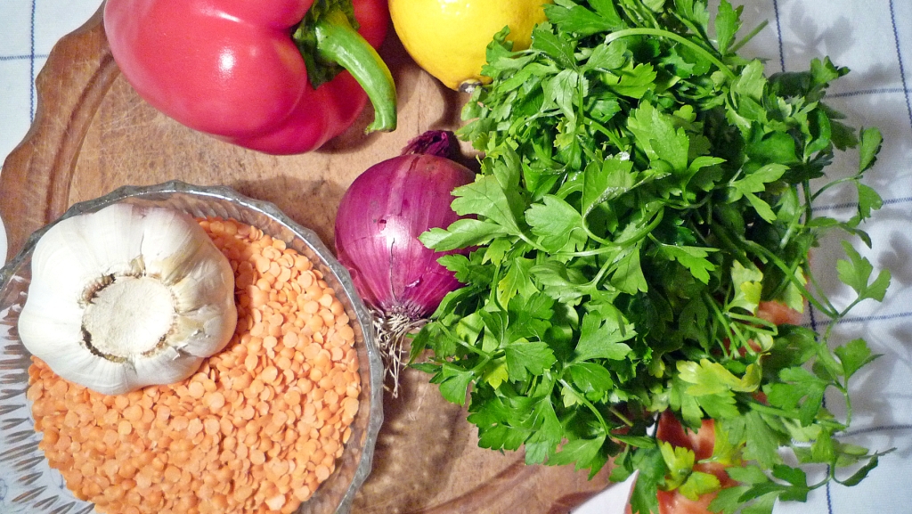 red lentil soup