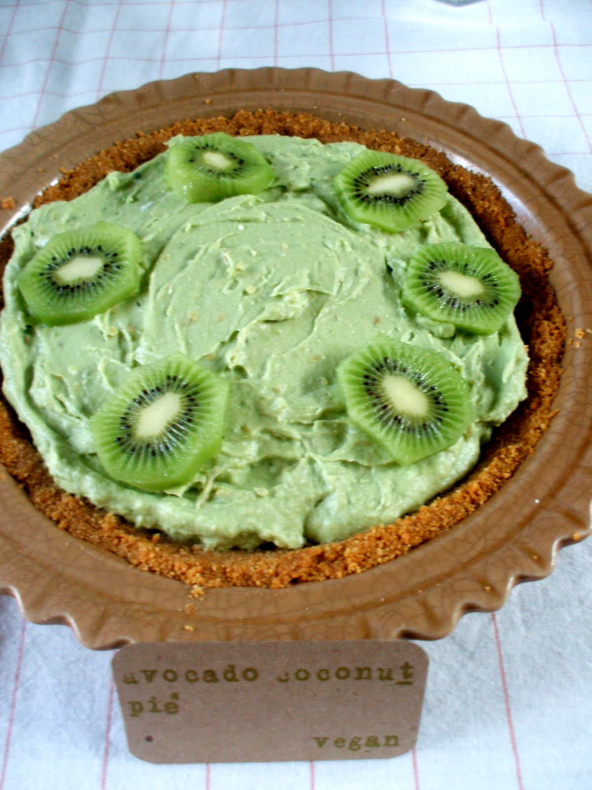 Avocado-Coconut Pie