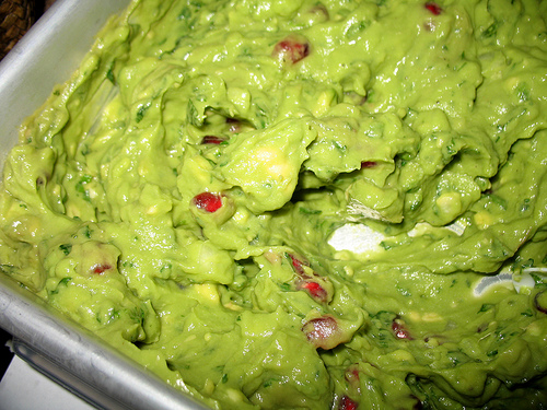 Pomegranate Guacamole