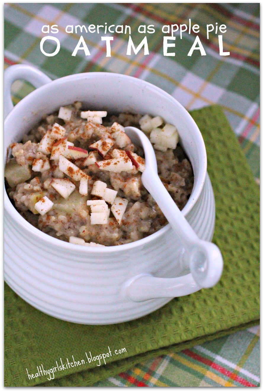 As American as Apple Pie Oatmeal