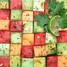 avocado & mellon salad