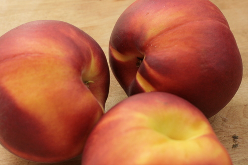Simple Summer Peach Cake