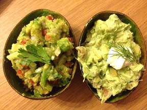 Avocado Boats with Crab and Smoked Salmon 
