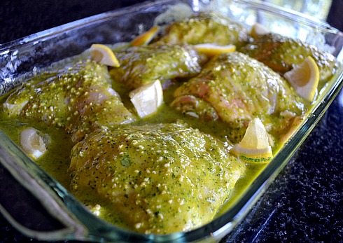Avocado Oil Pesto Chicken