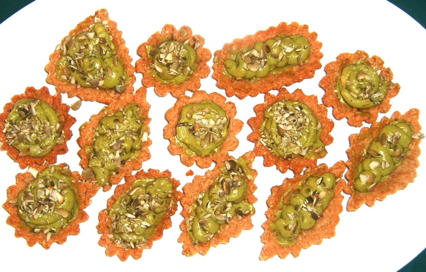 Avocado Cream Tartlets