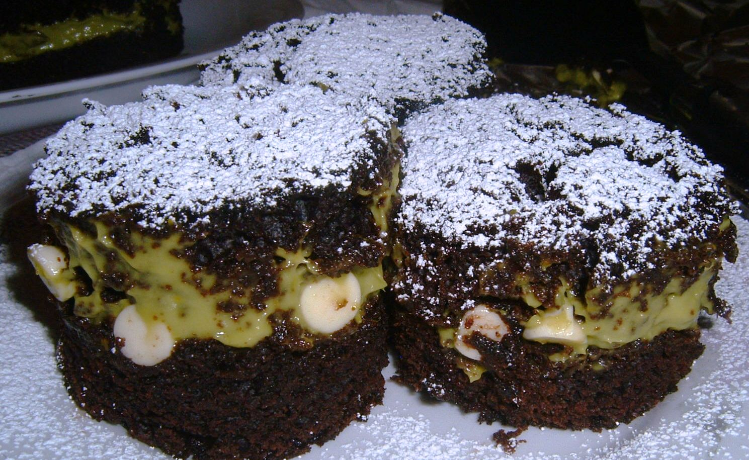 Chocolate Cake with Avocado Mousse