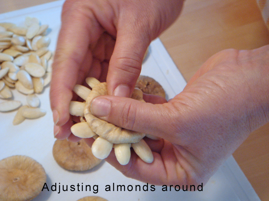 Almond and Fig Daisies
