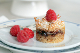  Coconut Raspberry Dainties