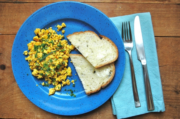 Tofu Scramble & Advice for a Picnic