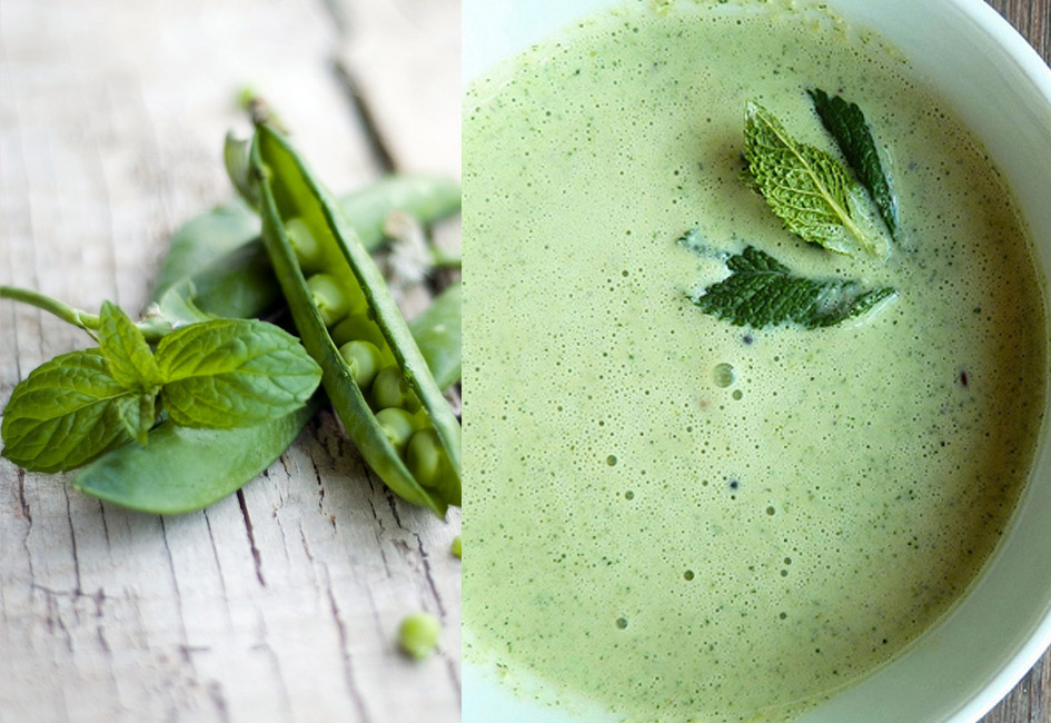 Pea and Mint Cream