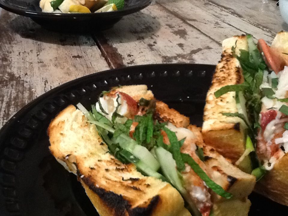 Cool as a Cucumber Lobster with Mint and Tarragon