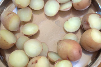 Minty 'Marriage proposal' potatoes