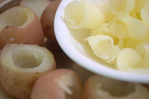 Minty 'Marriage proposal' potatoes