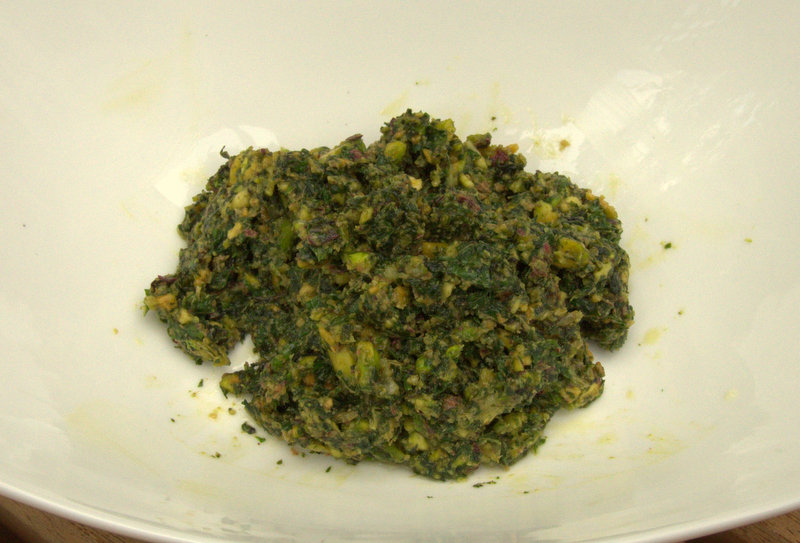 Mint-Pistachio Pesto