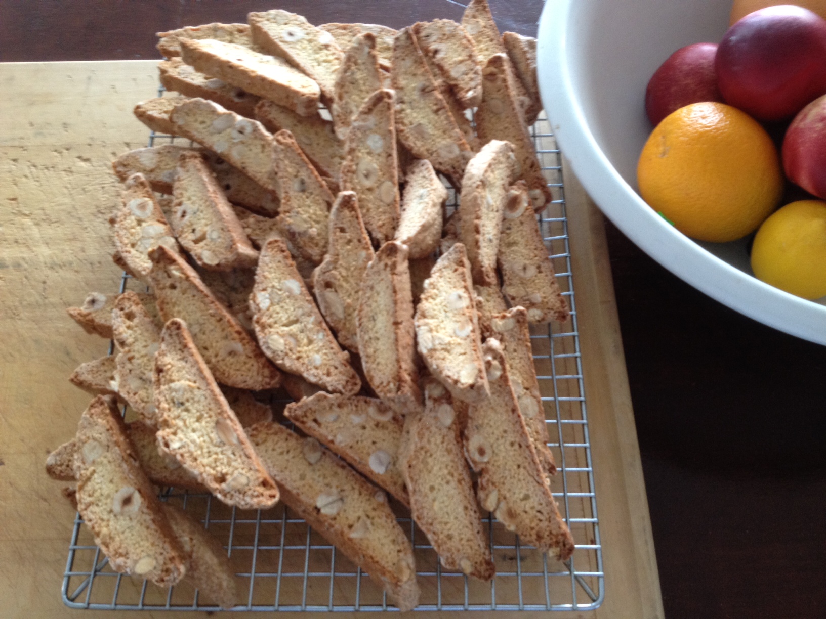 Hazelnut Almond Biscotti