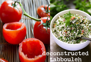 Deconstructed Tabbouleh