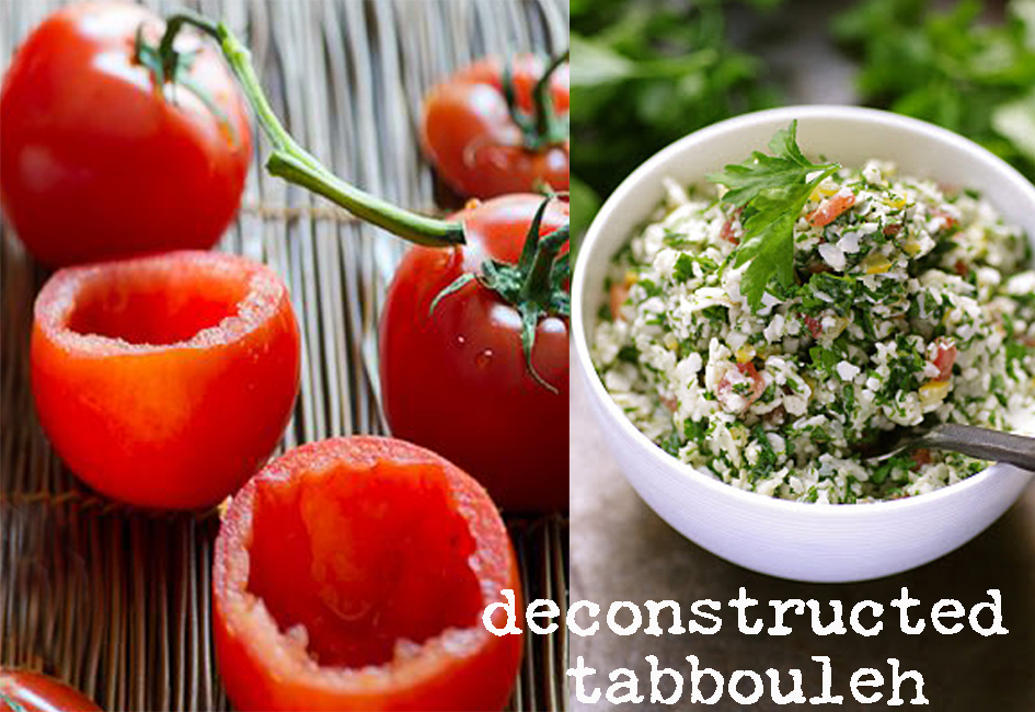 Deconstructed Tabbouleh