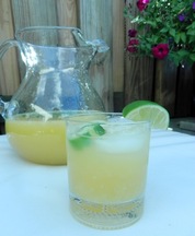 Jalapeno tequila margarita