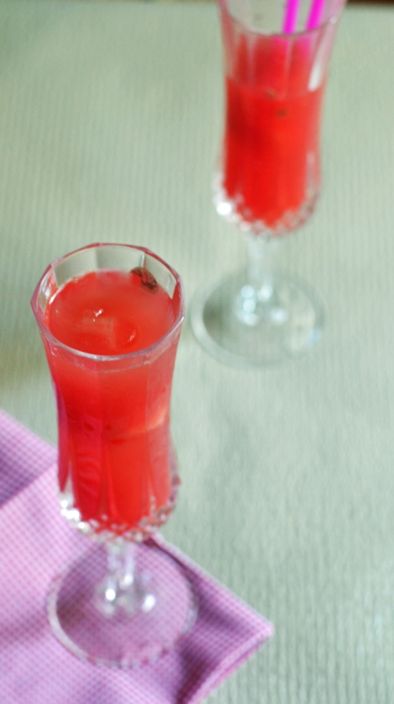 Mint and Watermelon Cooler