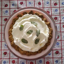 Mint Julep Cream Pie