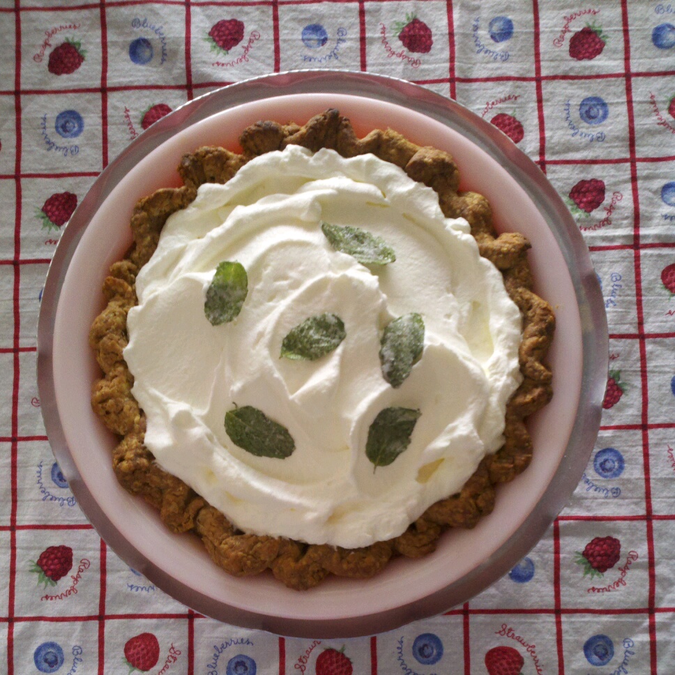 Mint Julep Cream Pie