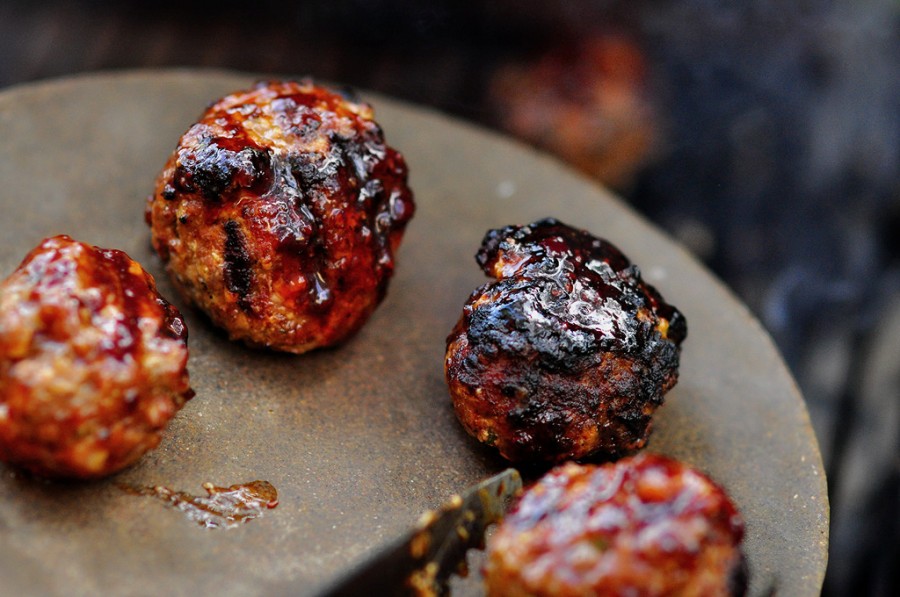 BBQ Meatball Sliders
