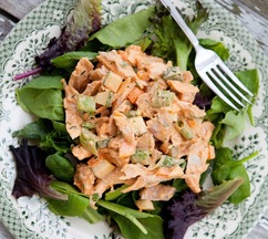 Spicy chicken salad