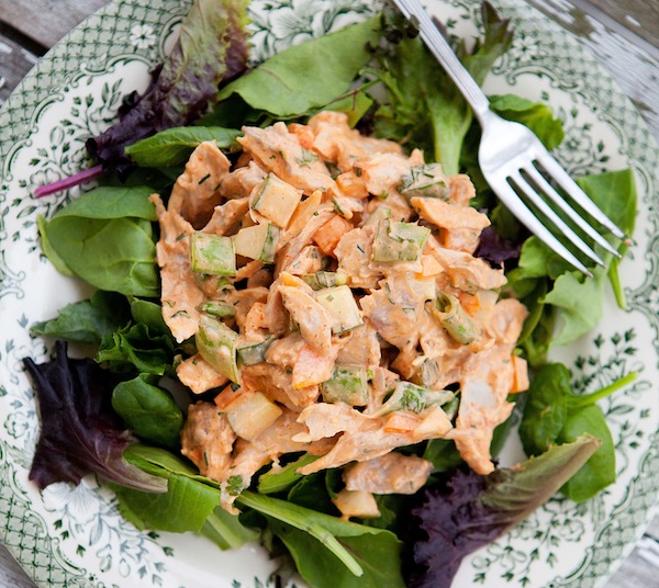 Spicy chicken salad