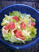 Lettuce and Tomato Salad