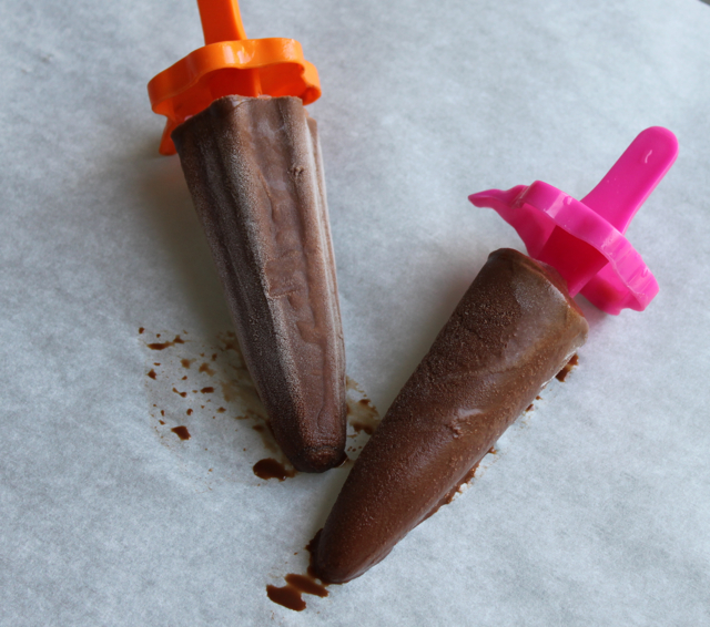 Easy Fudge Pops