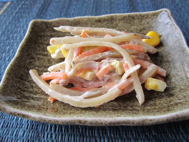 Crunchy Burdock Salad