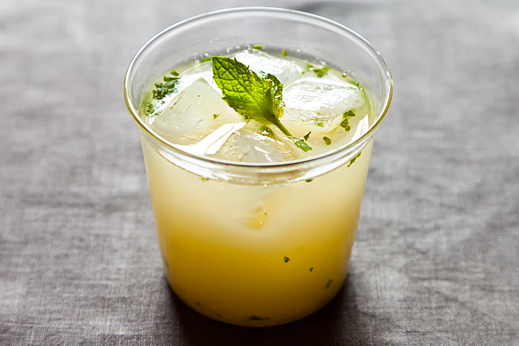 Lemon Mint Barley Water