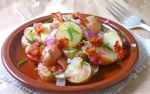 Pennsylvania Dutch Warm Potato Salad