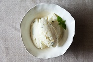 Lemon Basil Sherbet