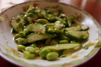 Edamame-Cucumber Salad