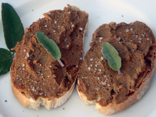 Tuscan Liver Crostini - Crostini di fegatini Toscani
