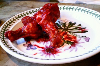 Blackberry Chipotle Wings