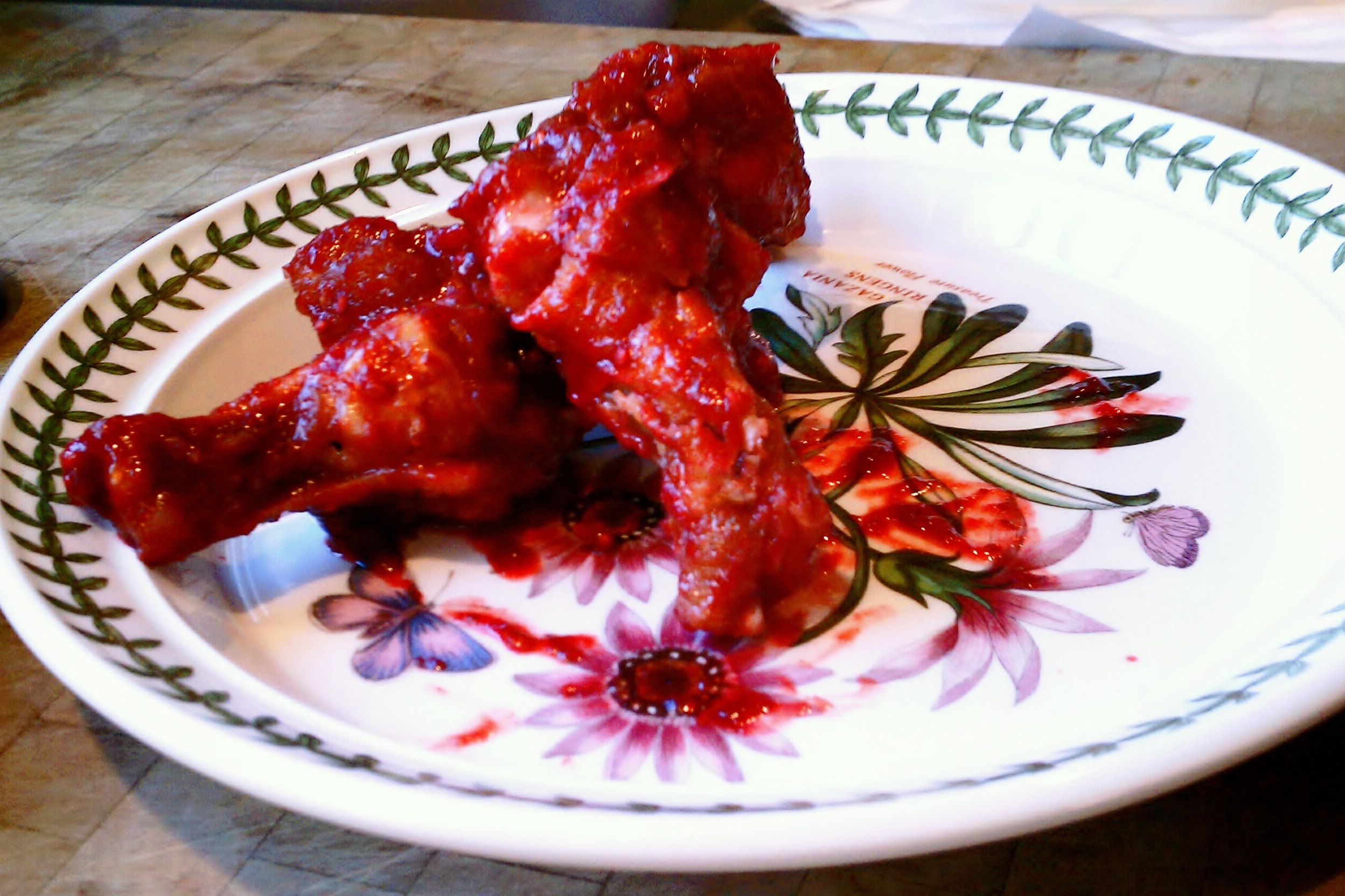Blackberry Chipotle Wings