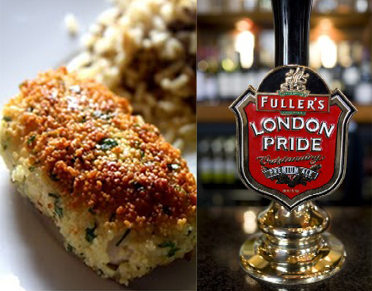 Herbs & Beer Fish Fingers with Herb Tartare